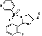 5-(2-氟苯基)-1-[(吡啶-3-基)磺?；鵠-1H-吡咯-3-甲醛